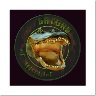 Gators of Mischief Posters and Art